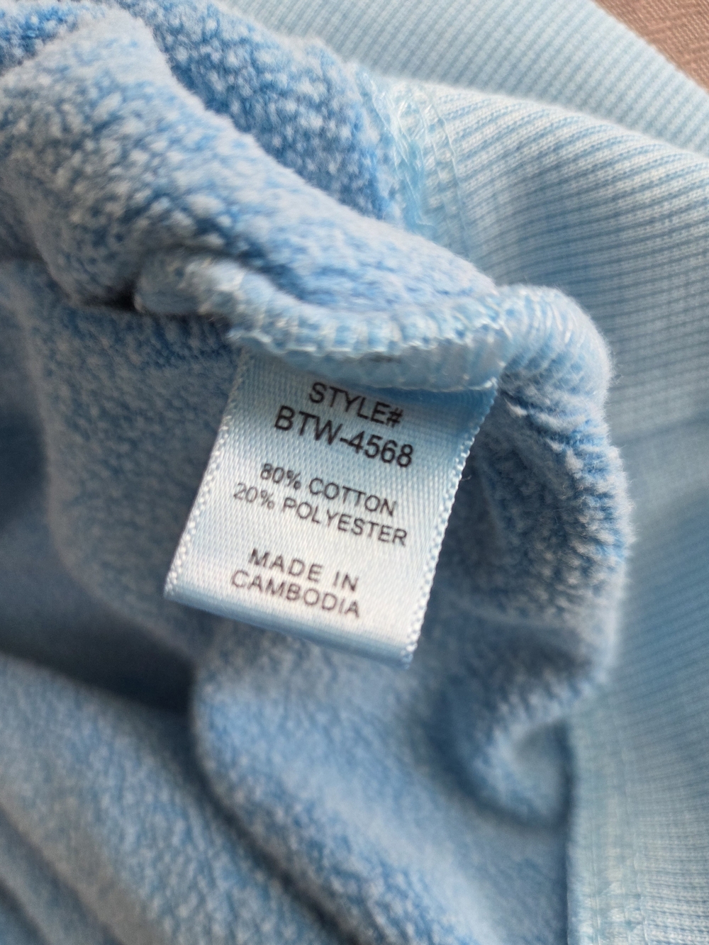 Zenana Soft Fleece Pigment Dyed Kangaroo Pocket Hoodie-Size Small - Picture 9 of 10